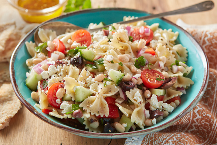 Mediterranean White Bean Pasta Salad Recipe | Co+op