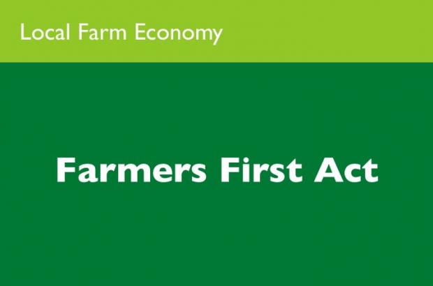 Farmers first act