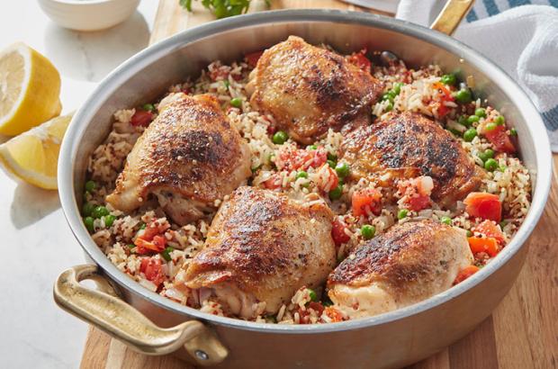 Rice with Chicken and Quinoa