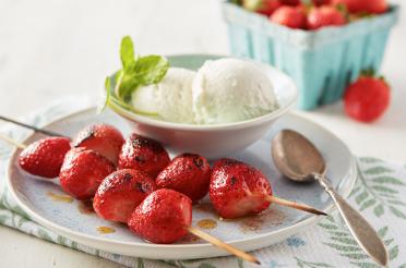 Grilled Strawberries