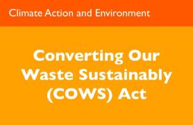 Converting Our Waste Sustainably (COWS) Act