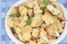 Hoisin Roasted Cauliflower in a bowl