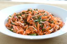 Bowl of Moroccan Carrot Radish Salad