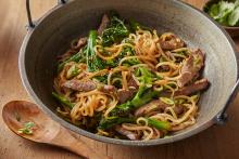 Beef and Broccolini Noodles