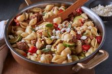 Spicy Sausage and Tomato Pasta