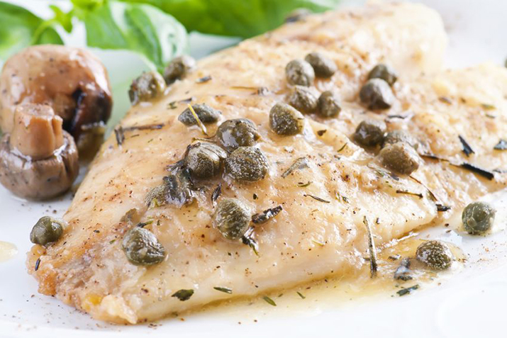 White fish in Creamy Shallot Sauce - Easy Meals with Video Recipes